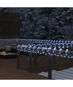 Stringa di Luci con 240 LED Bianco Freddo 10 m in PVC