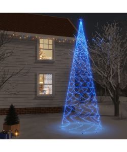 Albero di Natale con Puntale Blu 3000 LED 800 cm