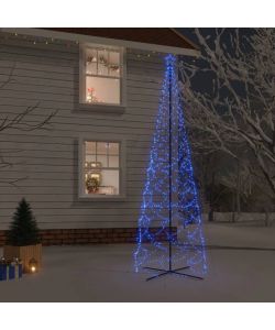 Albero di Natale a Cono Blu 1400 LED 160x500 cm