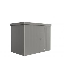 Casetta da giardino Neo 1C porta standard, grigio quarzo metallico