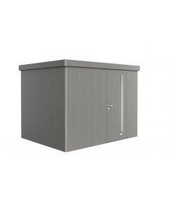 Casetta da giardino Neo 2C porta standard, grigio quarzo metallico