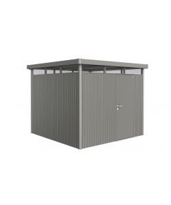 Casetta HighLine Misura H4 grigio quarzo metallizzato, porta standard