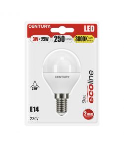 Lampada Classica Led Ecoline Sfera - 3W